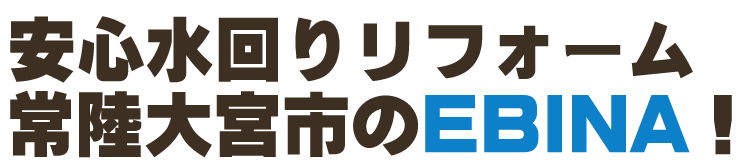 EBINAのリフォームオススメメニュー